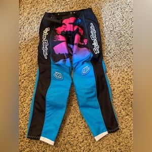 BNWOT girls Troy Lee dirt bike pants